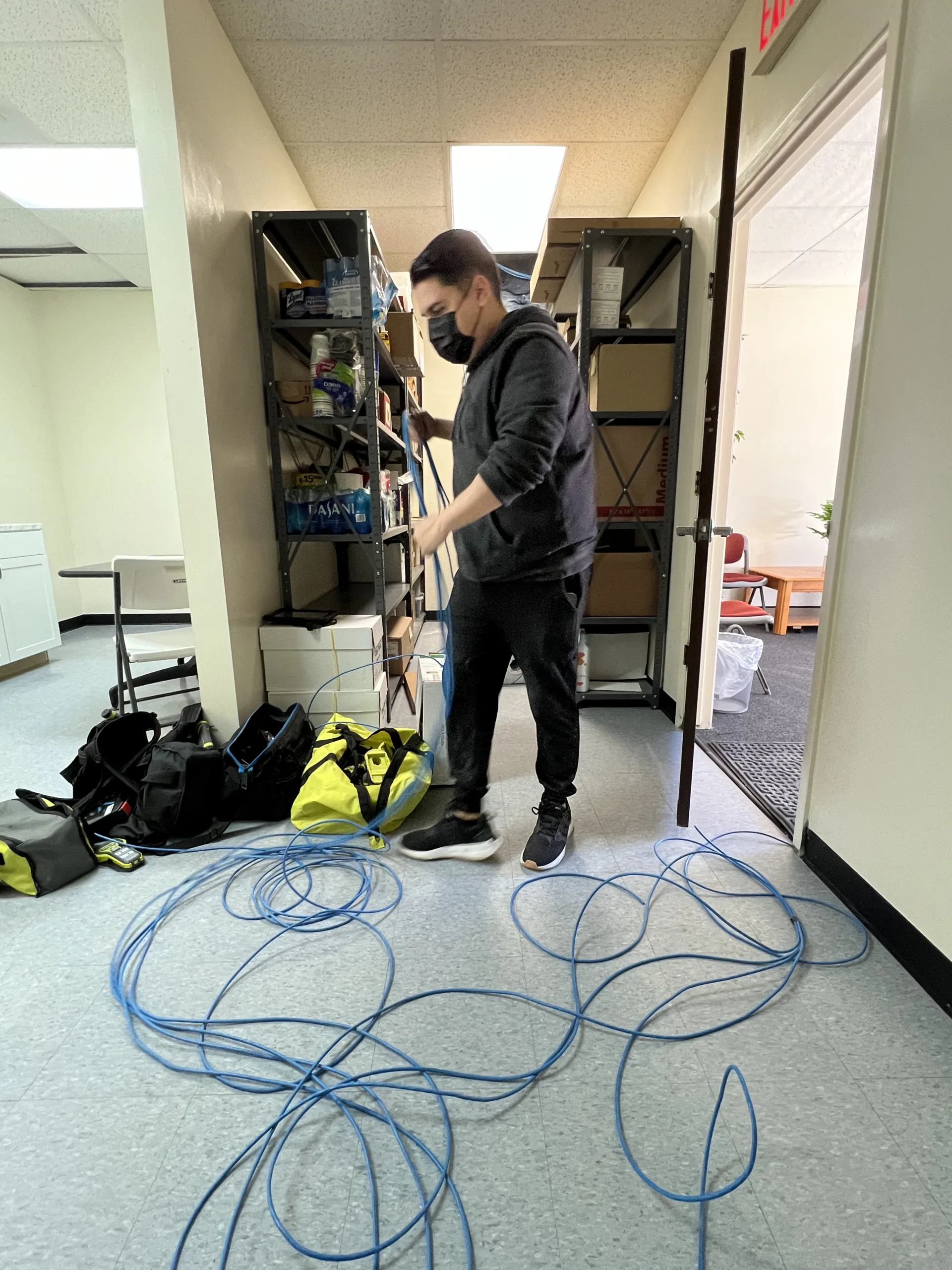 Vault Ventures LLC — Multi-Building Surveillance with Radio Link & PoE Infrastructure