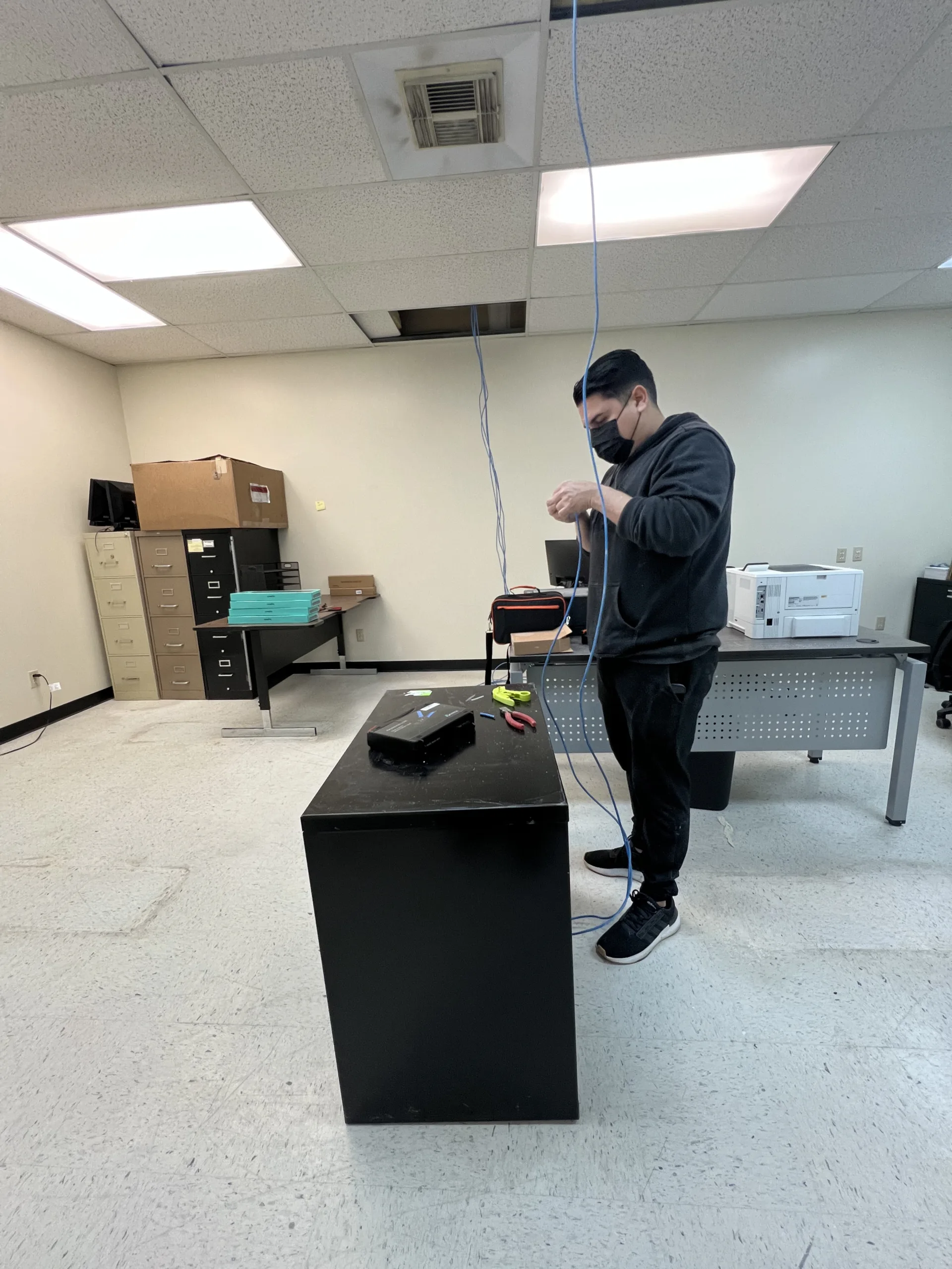 General Noli — Houston — Full Office Network Infrastructure & IT Rack Build-Out