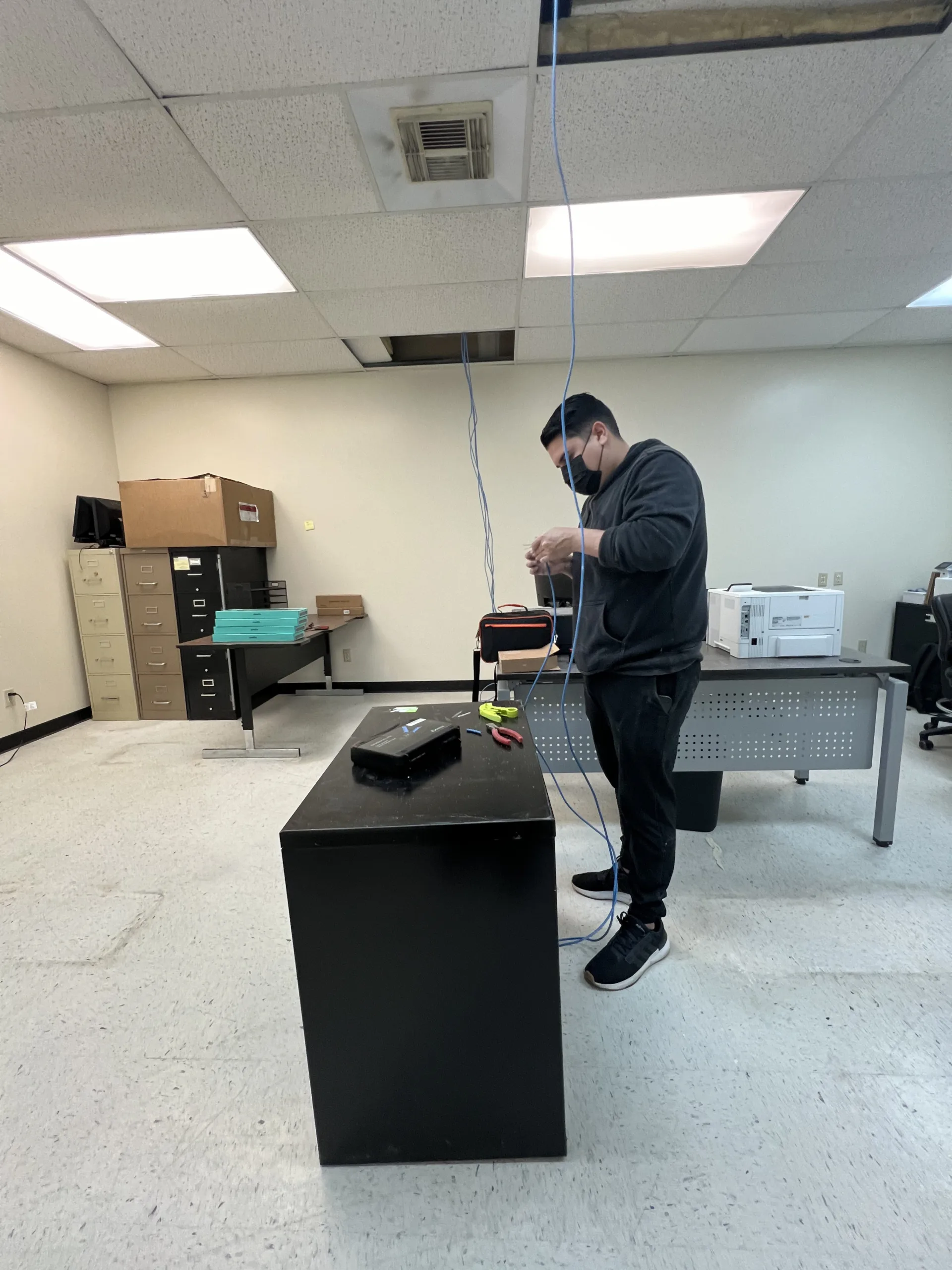 General Noli — Houston — Full Office Network Infrastructure & IT Rack Build-Out