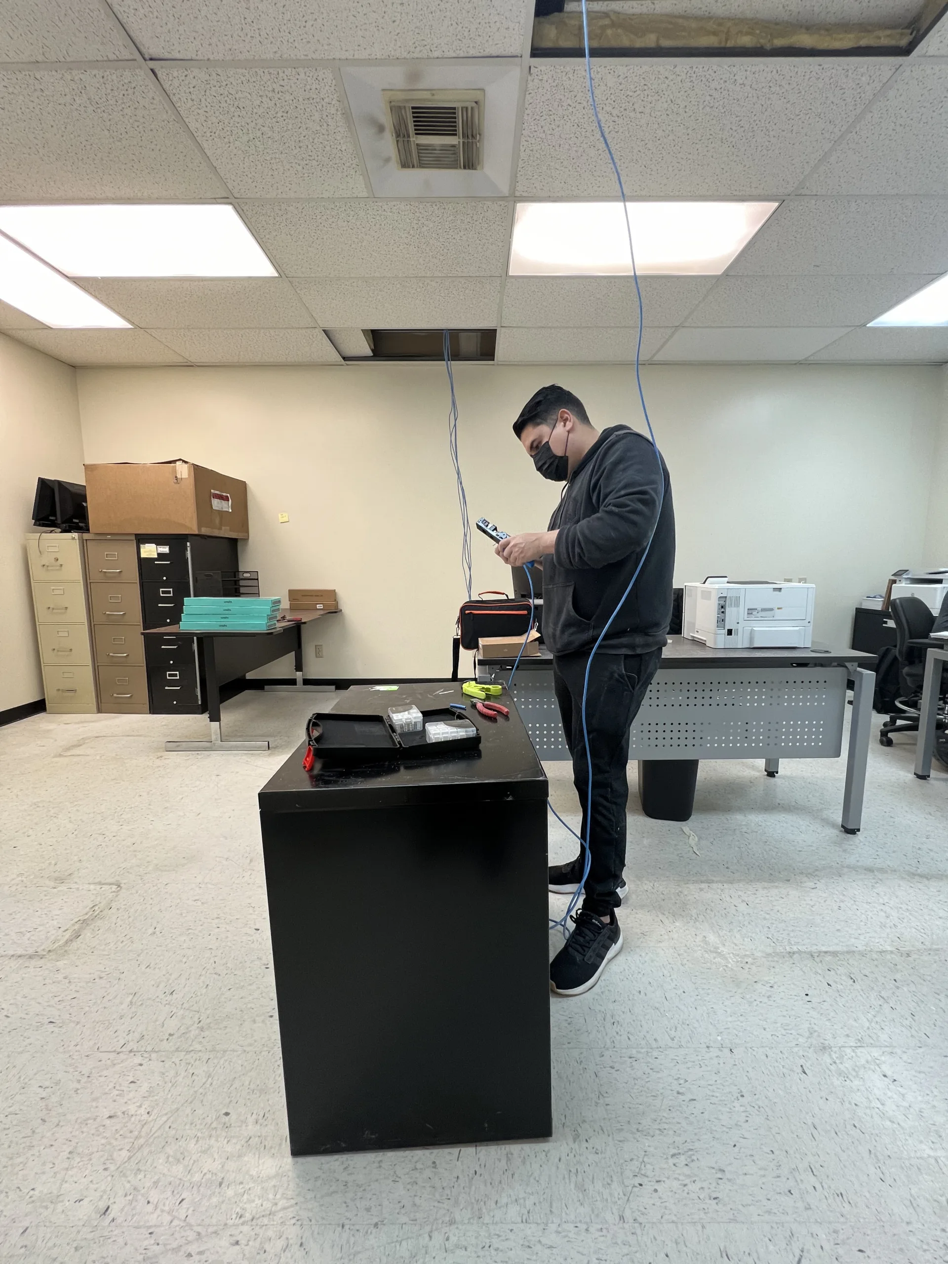 General Noli — Houston — Full Office Network Infrastructure & IT Rack Build-Out