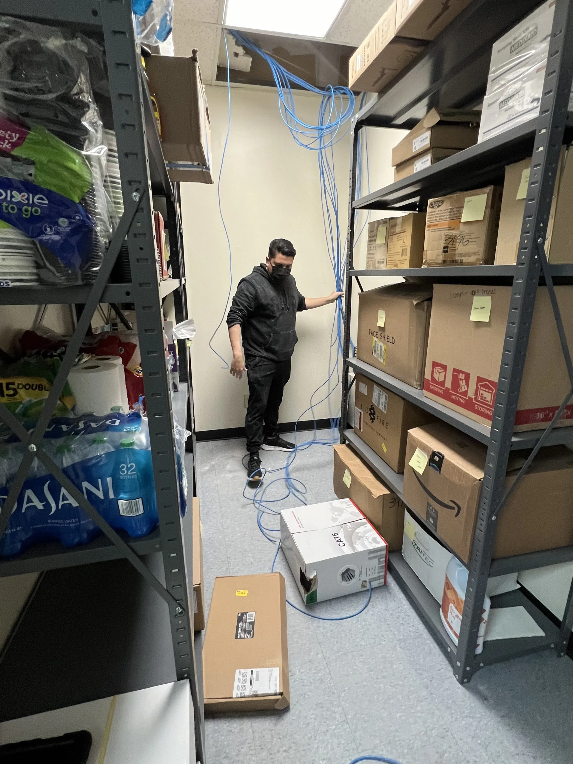 General Noli — Houston — Full Office Network Infrastructure & IT Rack Build-Out