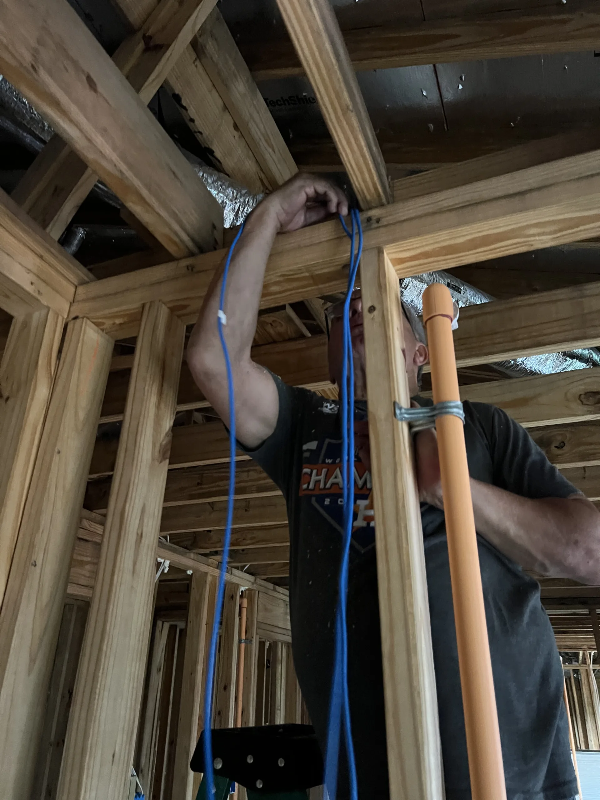 Ram Construction · Sedona Apartments — New Construction Pre-Wire: Network, Telephone & RG6 Coax