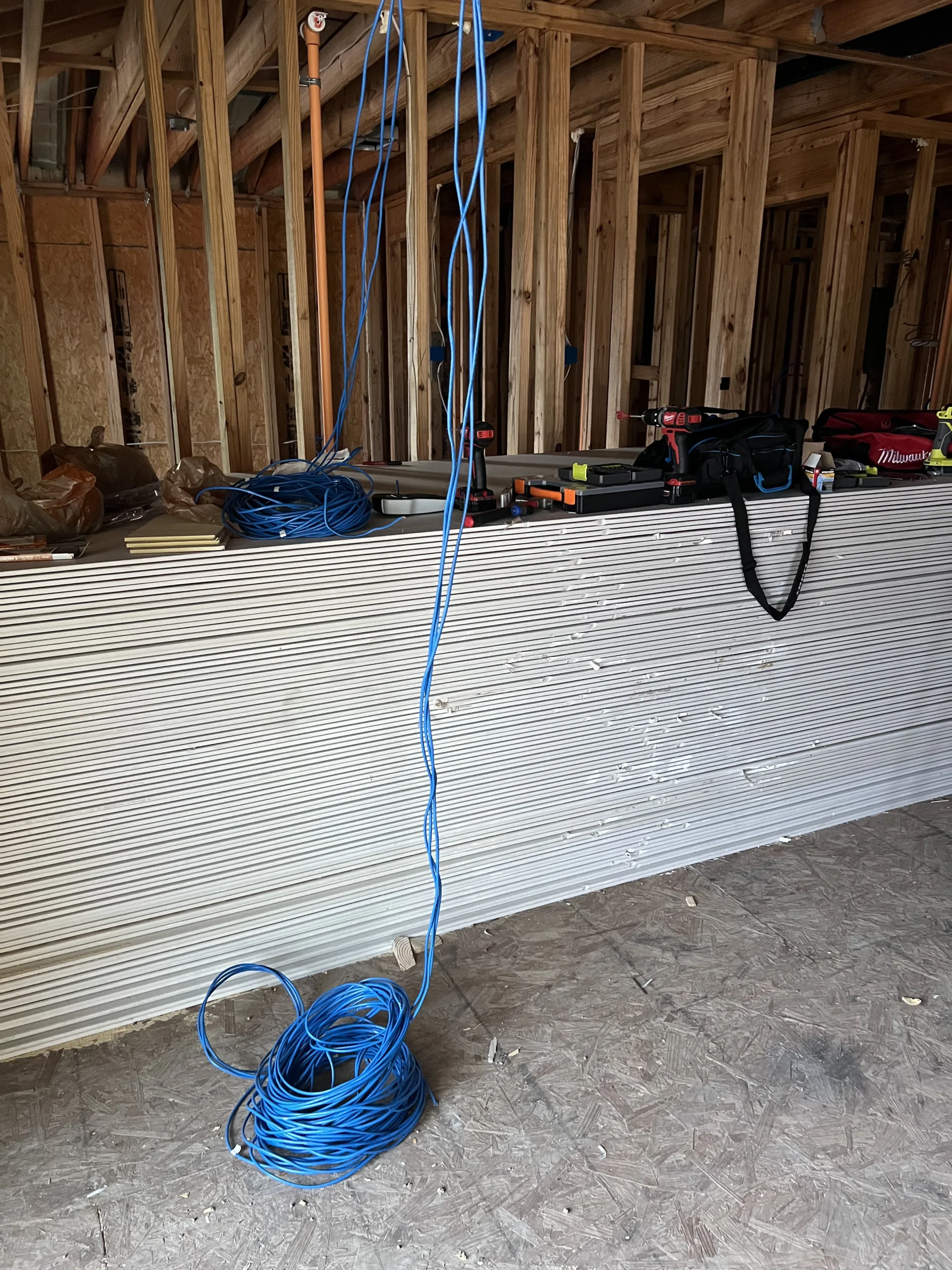 Ram Construction · Sedona Apartments — New Construction Pre-Wire: Network, Telephone & RG6 Coax