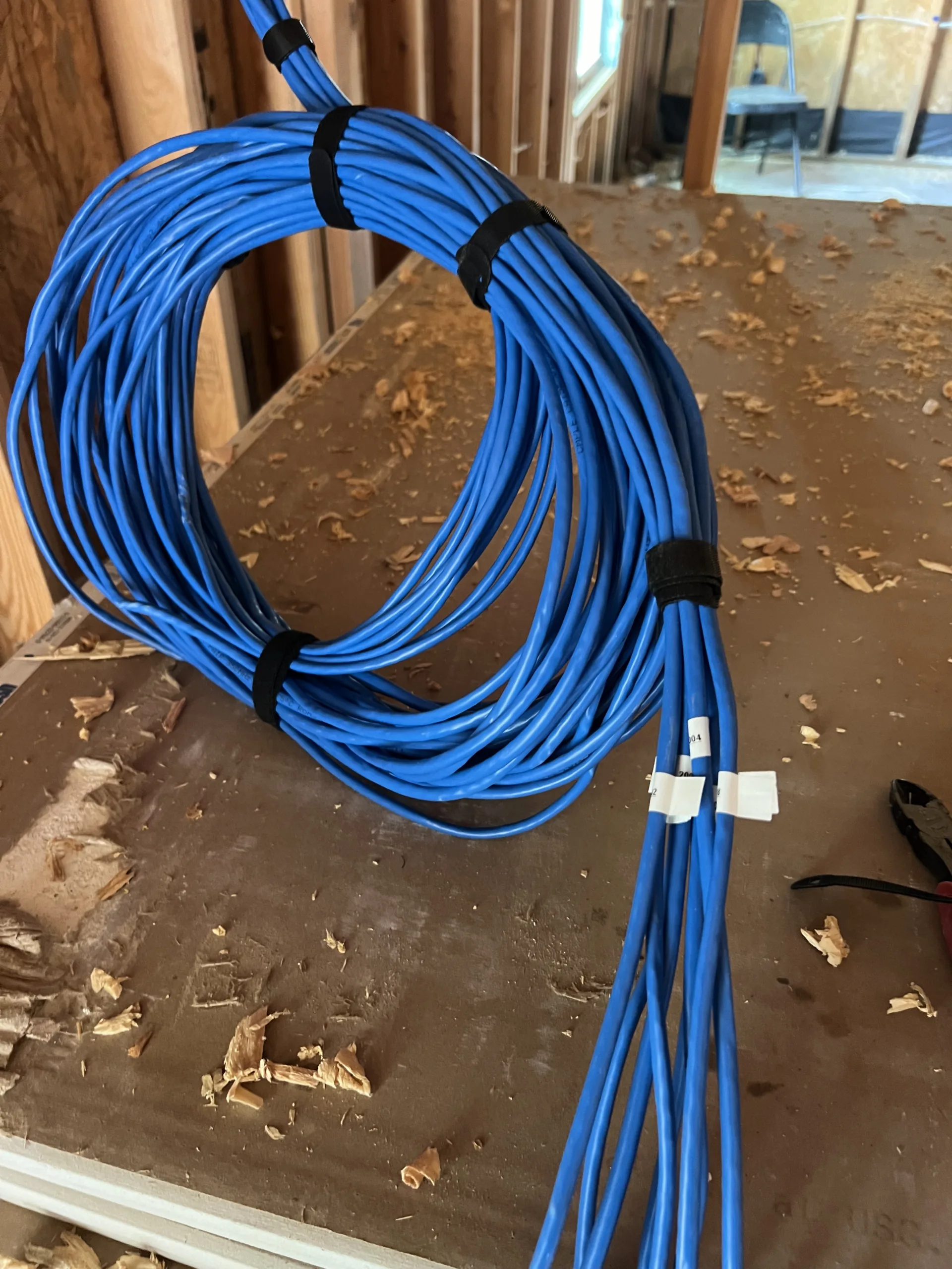 Ram Construction · Sedona Apartments — New Construction Pre-Wire: Network, Telephone & RG6 Coax