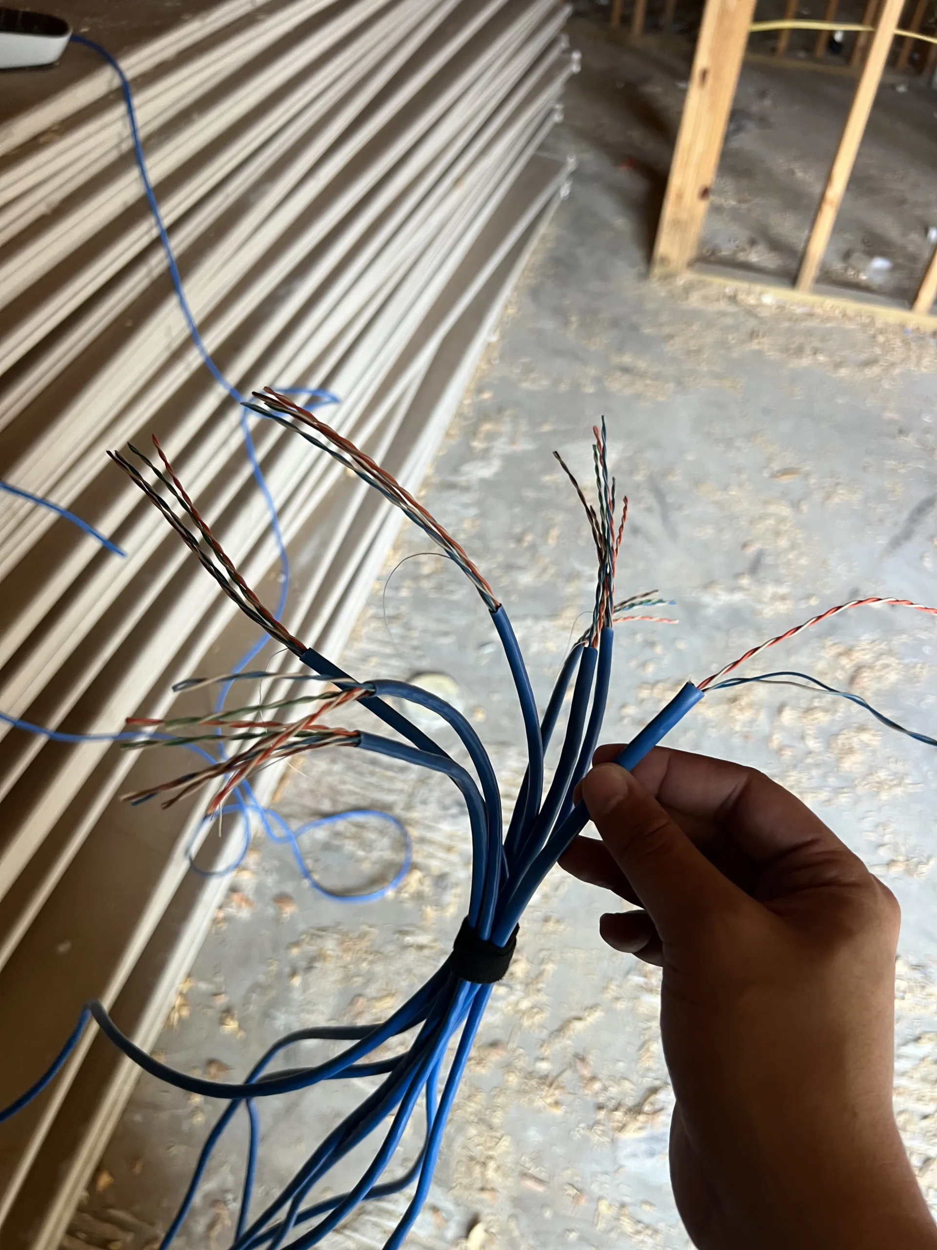 Ram Construction · Sedona Apartments — New Construction Pre-Wire: Network, Telephone & RG6 Coax