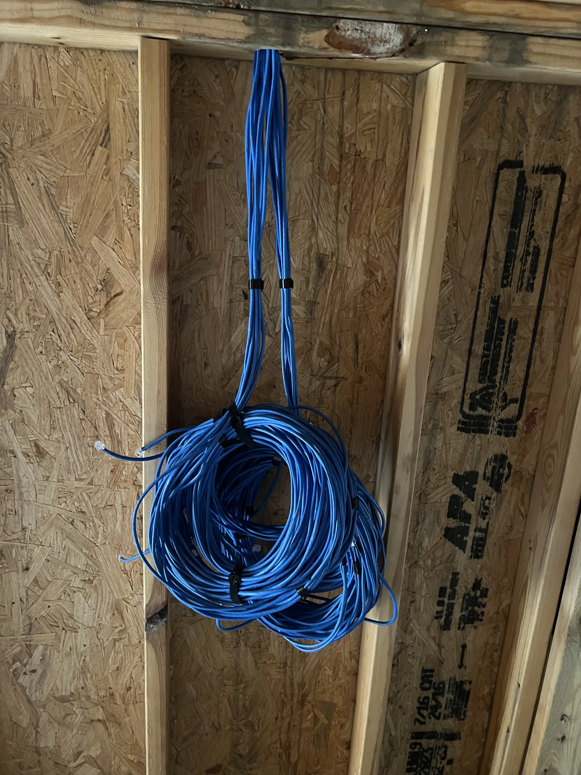 Ram Construction · Sedona Apartments — New Construction Pre-Wire: Network, Telephone & RG6 Coax