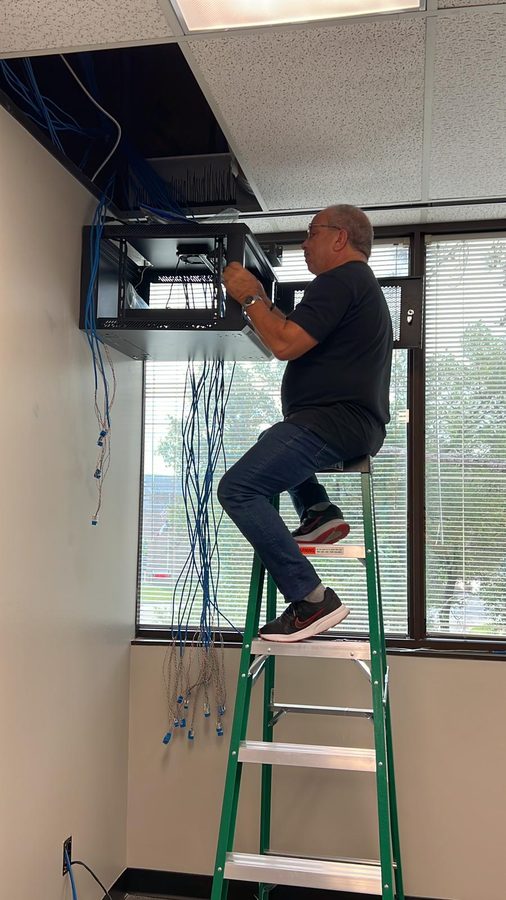 Cableado de red · Rack de IT · Infraestructura - General Noli — Atlanta - Atlanta, GA 2024 - photo 11 of 15
