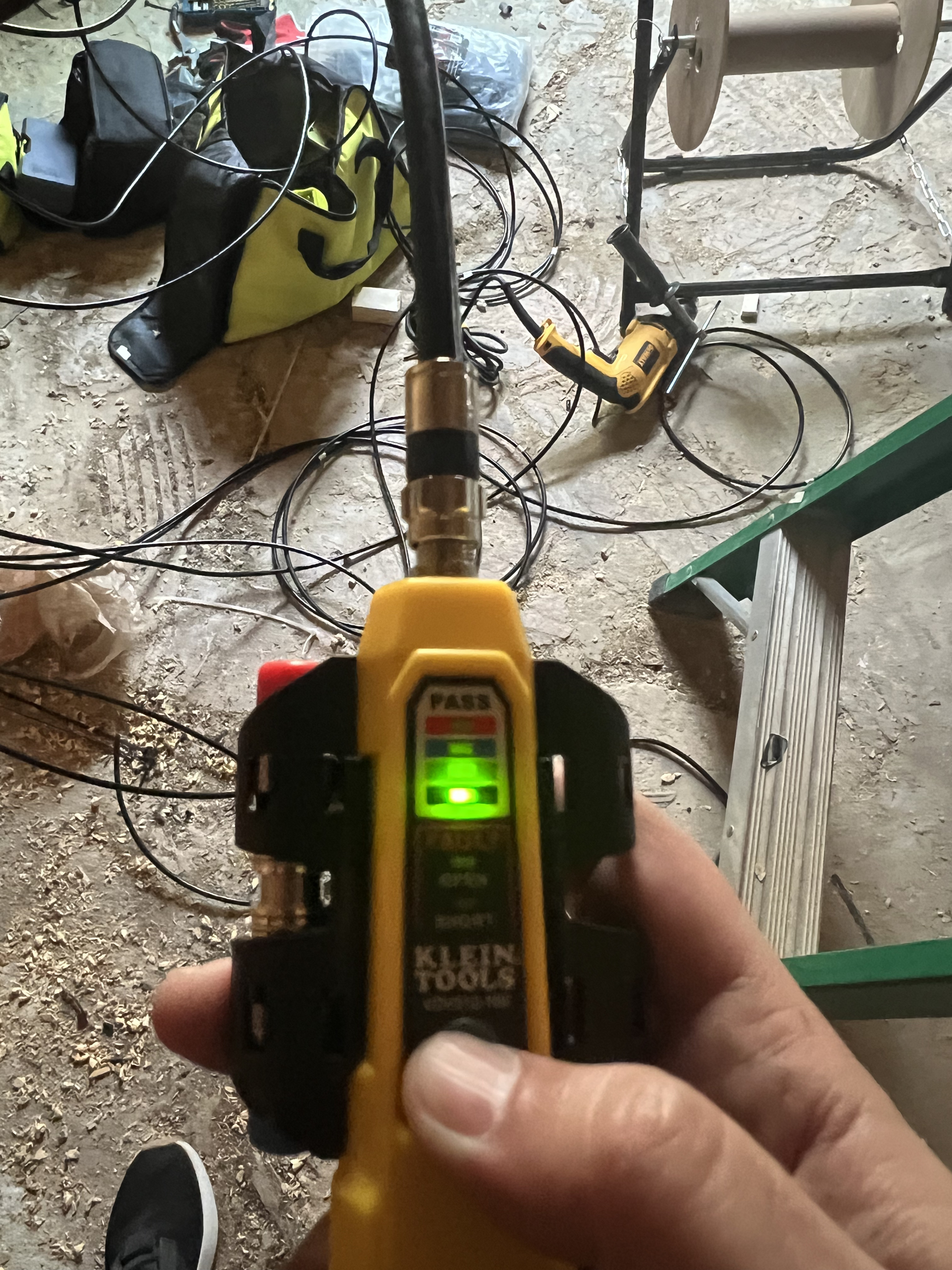 Cableado de red · Preinstalación · Coaxial - Ram Construction · Sedona Apartments - Houston, TX 2024 - photo 6 of 15