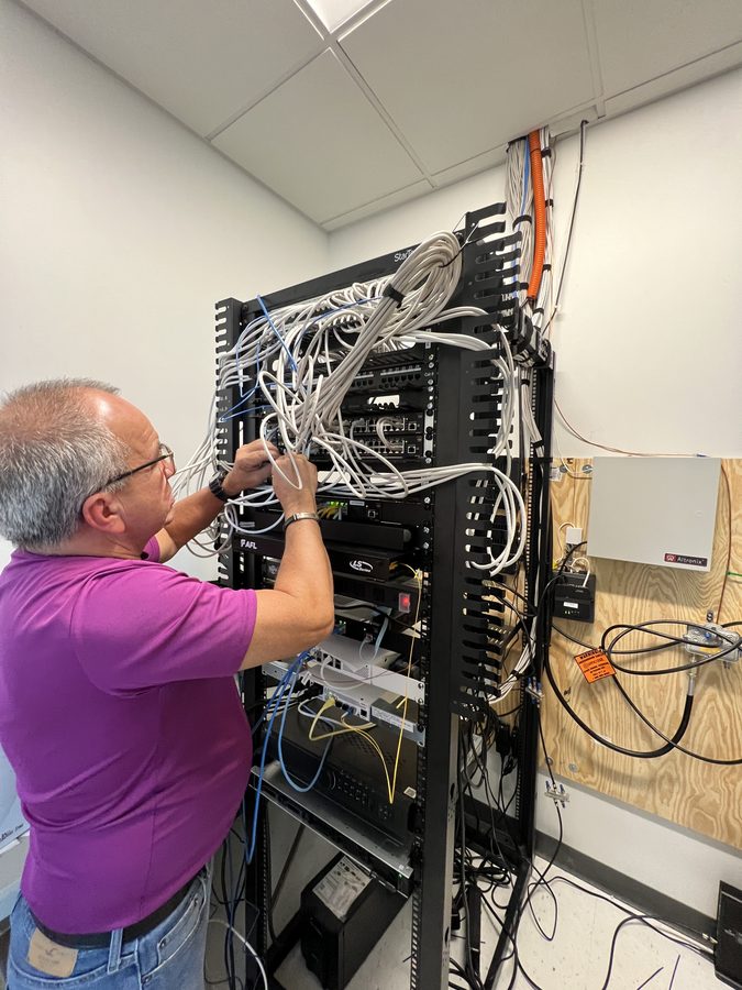 Cableado de red · Cuarto de telecomunicaciones - Savino del Bene - Houston, TX 2024 - photo 13 of 27
