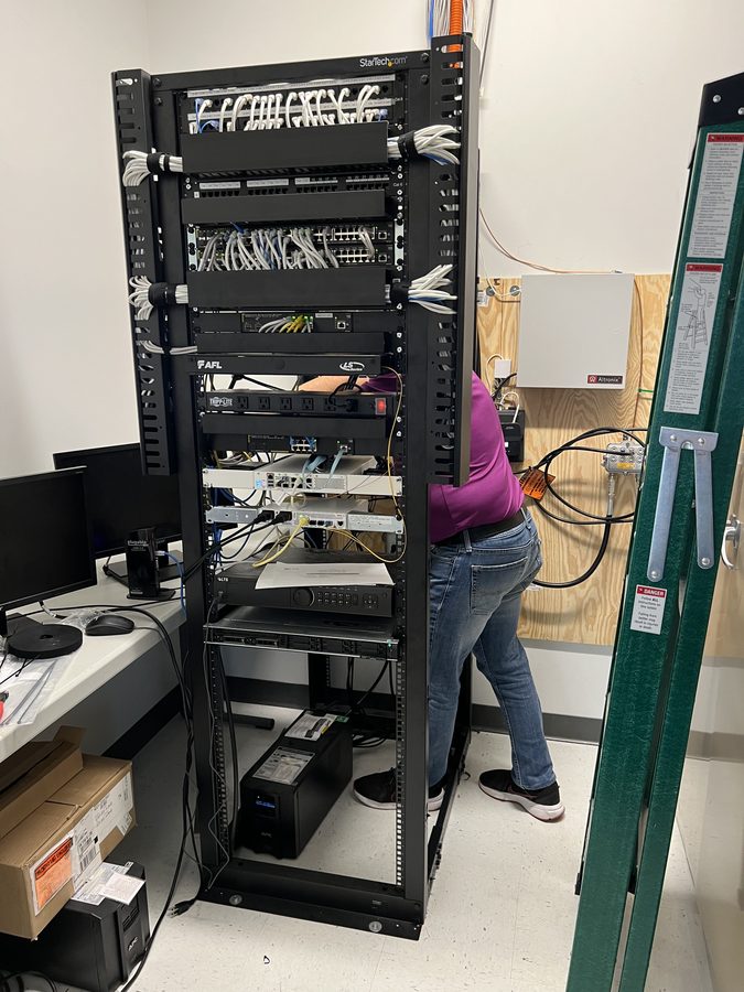 Cableado de red · Cuarto de telecomunicaciones - Savino del Bene - Houston, TX 2024 - photo 19 of 27