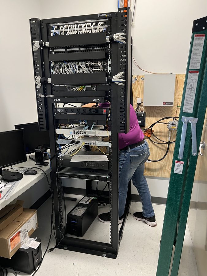 Cableado de red · Cuarto de telecomunicaciones - Savino del Bene - Houston, TX 2024 - photo 20 of 27