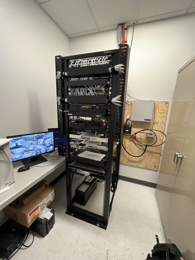 Cableado de red · Cuarto de telecomunicaciones - Savino del Bene - Houston, TX 2024 - photo 23 of 27